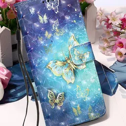PEEPERLY Abstract Printed iPhone 16 Plus Flip Case Mobile Accessories-11