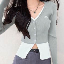 StyleCast Women Typography Printed Long Sleeves Crop Sweater-17