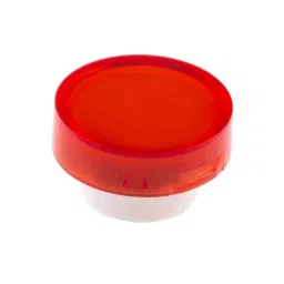 RS PRO Red Round Push Button Lens for Use with ADA16 Series, 7452506-43