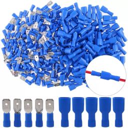 Rpi Ind Blue Copper Fully Insulated Male Female Bullet Wire Connector (Pack Of 100 Pair)-image-45