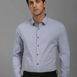 Louis Philippe Men Slim Fit Opaque Casual Shirt-picture-18