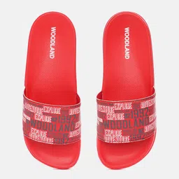 Woodland Men Typography Printed Sliders-picture-34