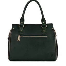 HiLEDER Pure Leather Structured Handheld Bag image 3