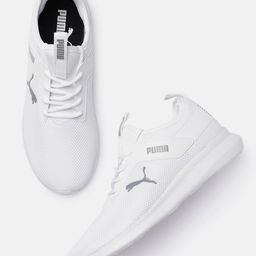 Puma Unisex White Duke Sneakers-11