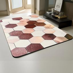 IVAZA Rose Gold 1300 GSM Silicone Bath Rugs-image-73