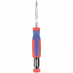 Westward Multi-Bit Screwdriver with Plastic & Rubber Handle, 453U43 image 2