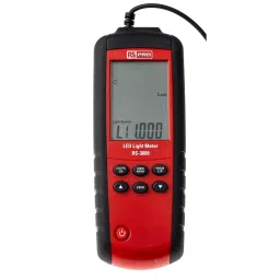 RS PRO RS-3809 Light Meter, 40lx to 400000lx, ±3 % Model No 1469083-15