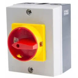 RS PRO Isolator Switch 3 Pole Panel Mount 40A Maximum Current 18.5 kW Power Rating IP65, 8609535-26