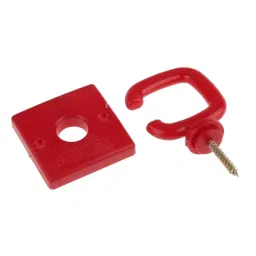 RS PRO Red Polypropylene Barrier Hook, 503720-image-13