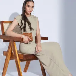 Selvia Women Flared Maxi Dress-image-24