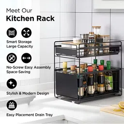 UMAI Black Set of 1 Regular Multi-Utility Organisers image 3