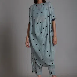 MATI Women Printed Comfort High-Rise Trousers-image-44