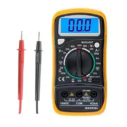 Acutek Digital Multimeter 200 µA to 10 A 3½ Digit Display with Backlight, DT-830L-8