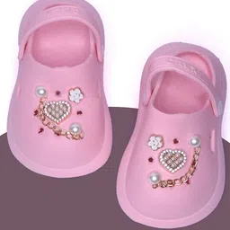 FEETWELL SHOES Girls Croslite Clogs-38