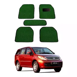 Auto Pearl HD5M266 PVC and Plastic Standard Mat for Tata Aria 2005 (Green)-picture-27