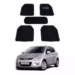 Auto Pearl DB7M114 PVC and Plastic Standard Mat for I20 2005 (Black)-picture-26