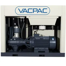 VAC PAC 10 HP Rotary Screw Air Compressor 190 L 7 Bar For Silent Industrial, ASR-10A-image-31