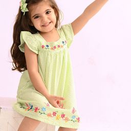 Nauti Nati Floral Print A-Line Dress-image-16
