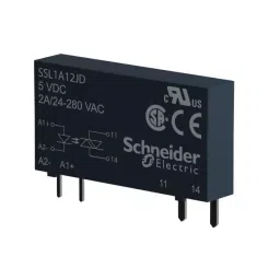 Schneider Electric Harmony Relay Series 2 A Load PCB Mount 280 V AC Load 30 V DC Control Solid State Relay, SSL1A12BD image 3