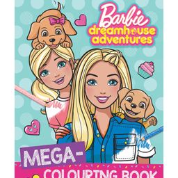 Barbie Dreamhouse Adventures Mega Colouring Book - English-23