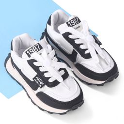 Oh! Pair Lace Up Sneaker Shoes - Black-image-43