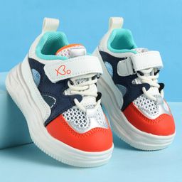Babyoye Velcro Closure Casual Shoes - Blue-image-20