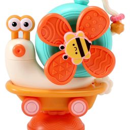 SVE Bath Toys Montessori Toys for 1 Year Old 6-in-1 High Chair Toy with Suction Cup Spinners for BabiesSpinning Top Bath Toys for Boys and Girls Perfect Newborn or Toddler Birthday Gifts - Multicolour-27