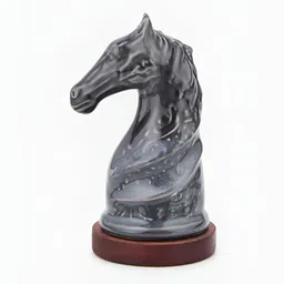 Fabindia Varsha Grey Horse Figurine Ceramic Showpiece-image-97