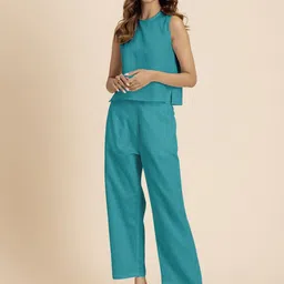 Moomaya Top With Trousers Co-Ords-image-93