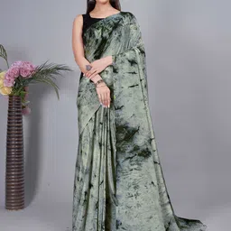 KALINI Tie and Dye Pure Chiffon Ready to Wear Saree-image-77