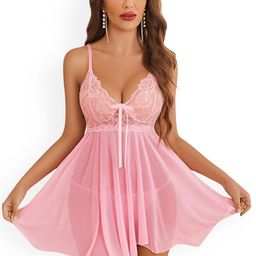 chia fashions Net Baby Doll with Asymmetric-image-66