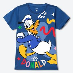 YK Disney Boys Graphic Printed Round Neck Cotton T-Shirt-picture-34