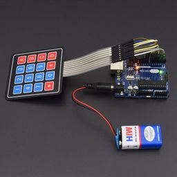 Make a piano with the help of a buzzer and 4*4 keypad membrane interfacing with Arduino uno - KT784Make a piano with the help of a buzzer and 4*4 keypad membrane interfacing with Arduino uno - KT784 image 1