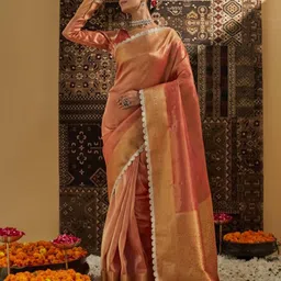 kasee Woven Design Embellished Saree-image-41