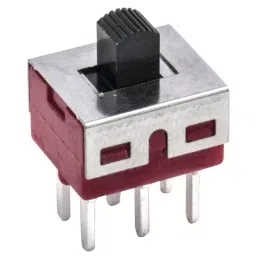 RS PRO PCB Slide Switch DPDT On-Off-On 5 A at the rate of 28 V DC Top, 7347280-8