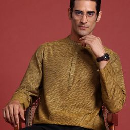 Anouk Woven Design Straight Kurta-image-84
