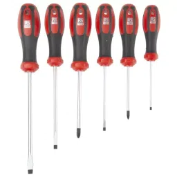 RS PRO Standard Pozidriv, Slotted Screwdriver 1253102 (Set of 6 Piece)-10