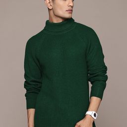 The Roadster Lifestyle Co. Ribbed Turtle Neck Pullover-picture-58