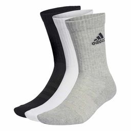 ADIDAS Unisex Pack Of 3 Cushioned Sportswear Crew-Length Socks-picture-20