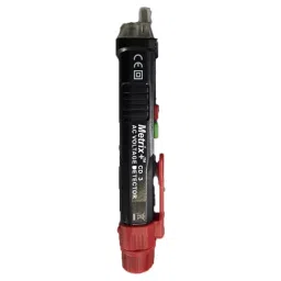 Metrix+ Pen Type Line Voltage Tester With Range 12-1000 V AC Bar Display And Changeable Sensitivity, CD 3-20
