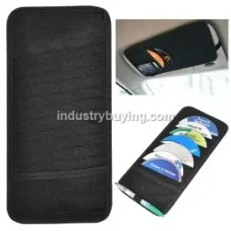Oscar 12 CD / DVD Sun Visor Holder (Black) - Set of 2-image-52