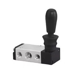Panacea Technology 6.35 mm (1/4 inch) 5/2 Way 220 VDC Hand Lever Valve 4H210-08(L)-picture-17