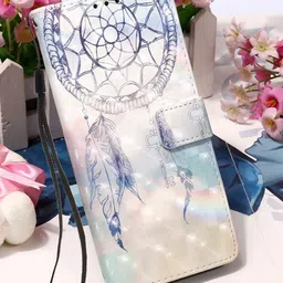 PEEPERLY Conversational Printed iPhone 15 Pro Max Flip Case Mobile Accessories-4