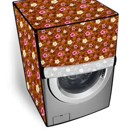 The Furnishing Tree Polyester Waterproof Front Load Washing Machine Cover Compatible for BPL 6.5 Kg-image-2
