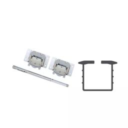 Harrison Wardrobe Fitting Single Line Track 8 Ft Aluminium, 1601 (1 Pair)-image-52