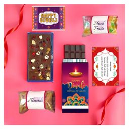Expelite Best Diwali Chocolate Dry Fruits Gift for Brother  Sister - 200 g-27