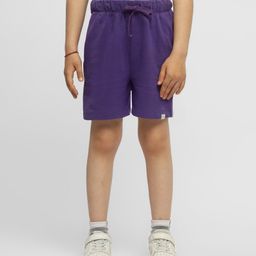 Somersault Solid Shorts - Purple-image-1