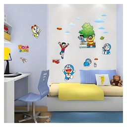 Jaamso Royals Cartoon Doraemon Kids Room Decor Wall Sticker-image-15