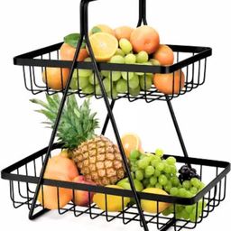 Countertop 2-Tier Fruit Basket-37