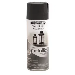 Rust-Oleum American Accents Designer Metallic Spray Paint Satin Aged Bronze, 202646 (Can of 312 g)-46